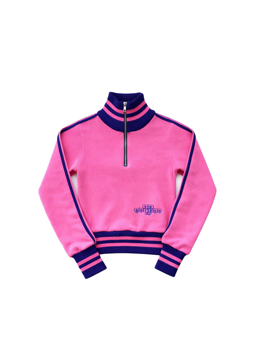 Knitted Pink Quarterzip